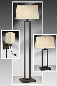Metallic Bronze Rectangles